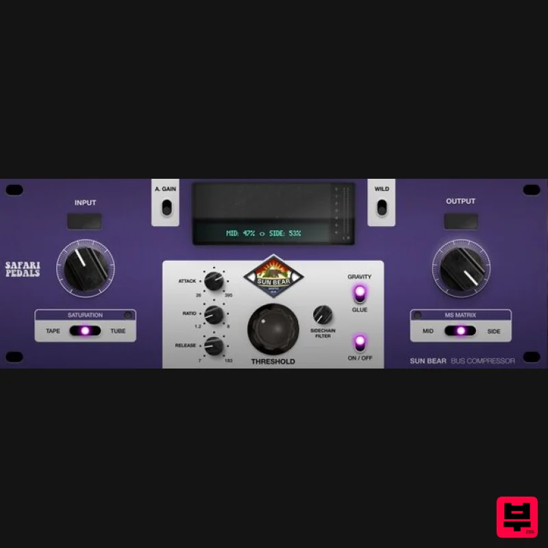 Safari Audio Sun Bear Bus Compressor - Compressor