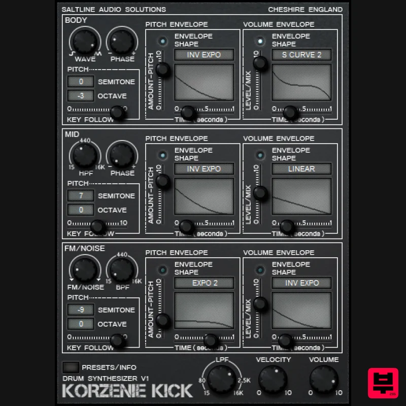 Saltline Korzenie Kick - Generator