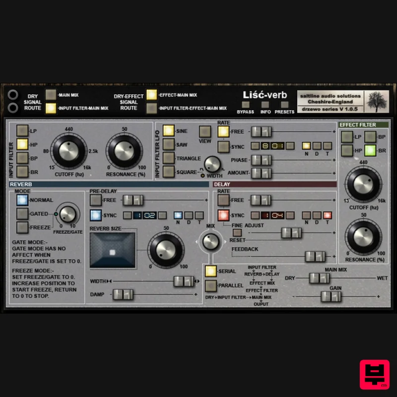 Saltline Lisc-Verb - Reverb