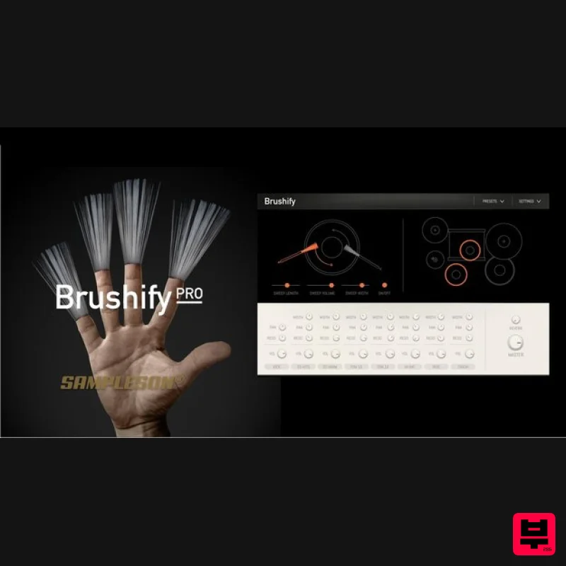 Sampleson Brushify Pro - Professional Music Instrument Photo