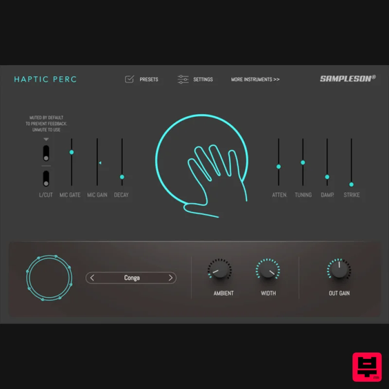 Sampleson Haptic Perc - Professional Music Instrument Photo