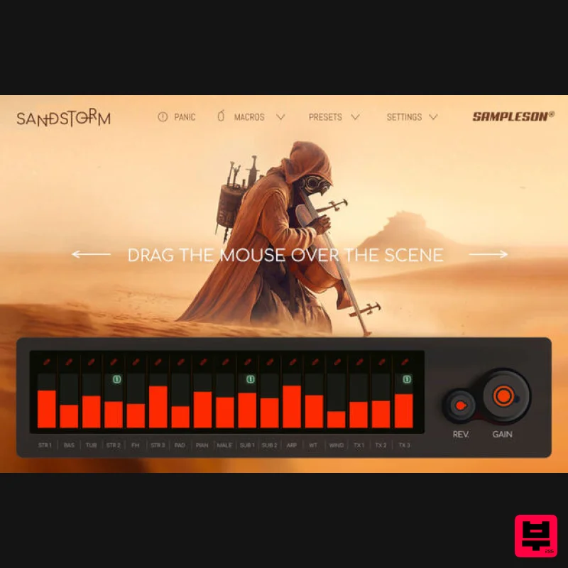 Sampleson Sandstorm - Professional Music Instrument Photo