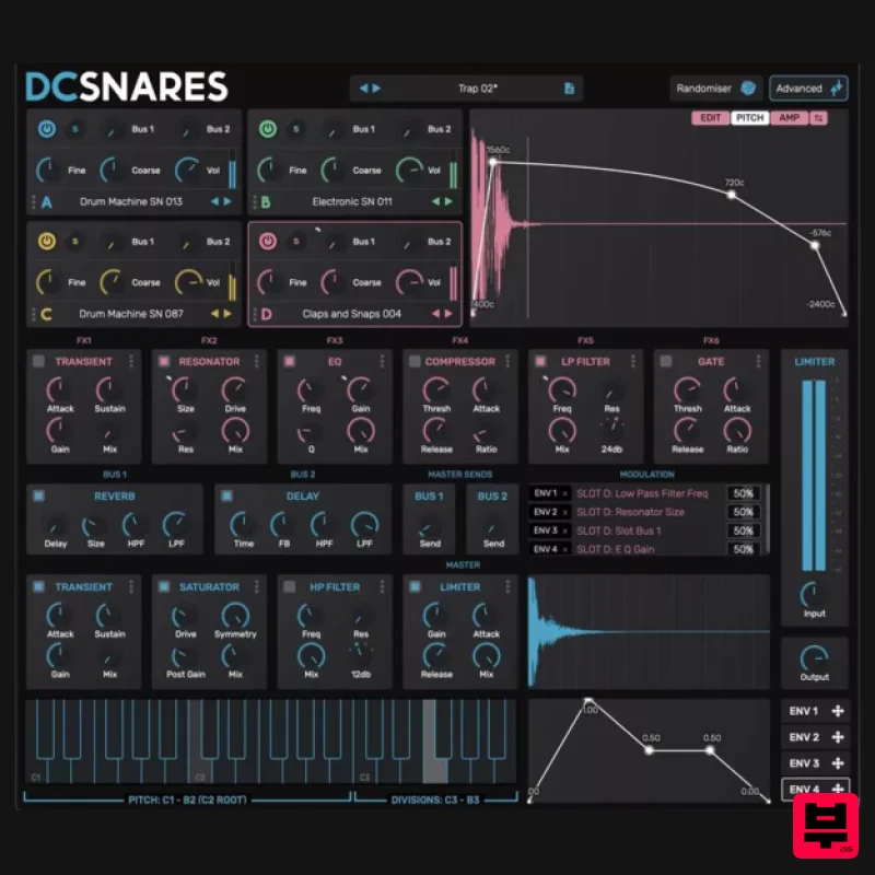 Scaler Music DC Snares - Virtual Instruments