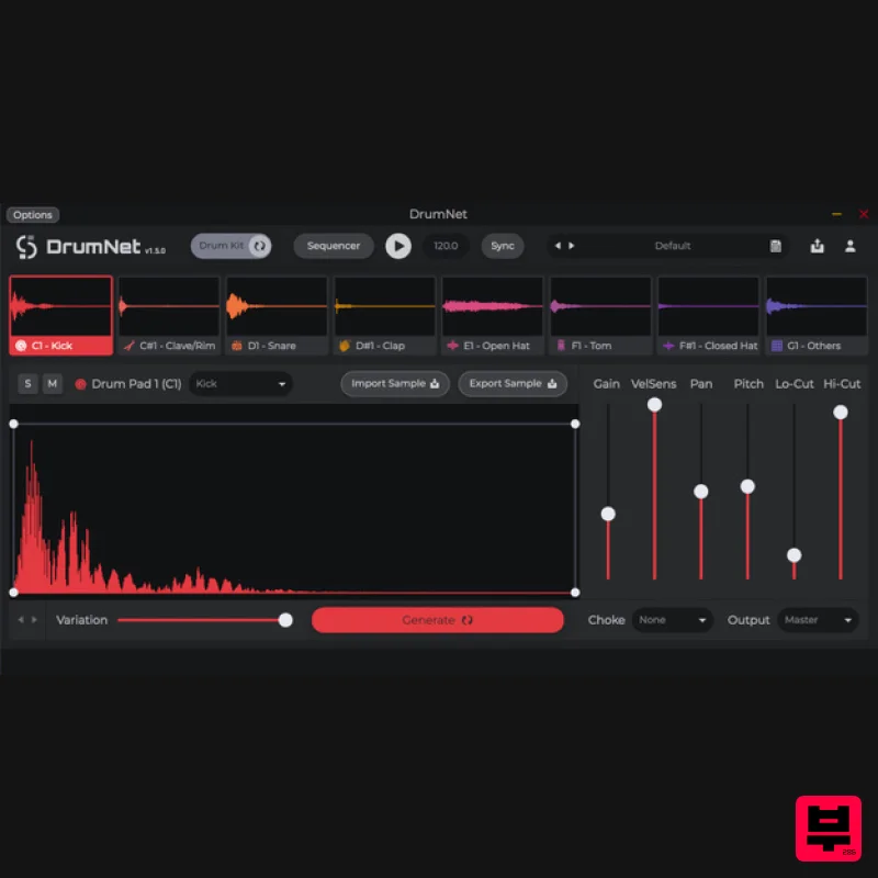 Session Loops DrumNet - Professional Music Instrument Photo