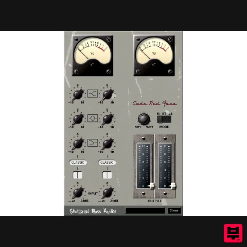 Shattered Glass Audio Code Red Free - Channel Strip