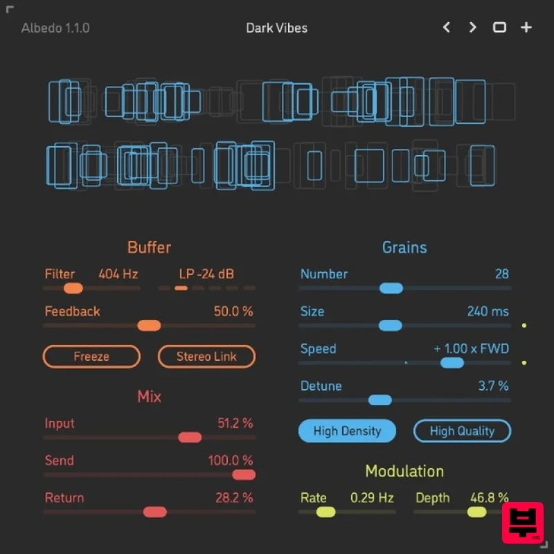 Sinevibes Albedo - Granular FX