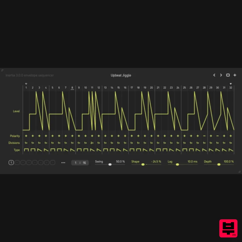 Sinevibes Inertia v3 - Envelope Shaper
