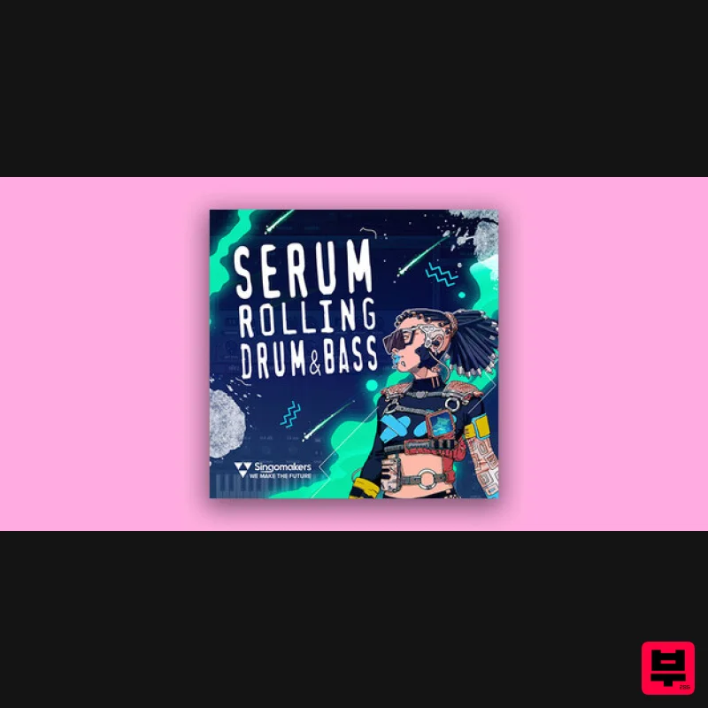 Singomakers Serum Rolling Drum & Bass - Professional Music Instrument Photo