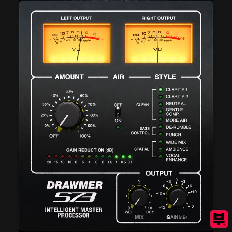 Softube Drawmer S73 Intelligent Master Processor - Compressor