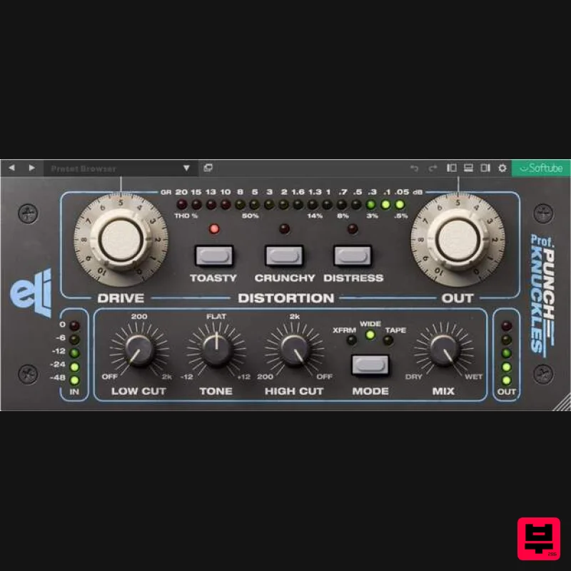 Softube Empirical Labs Professor Punch-Knuckles - Distortion