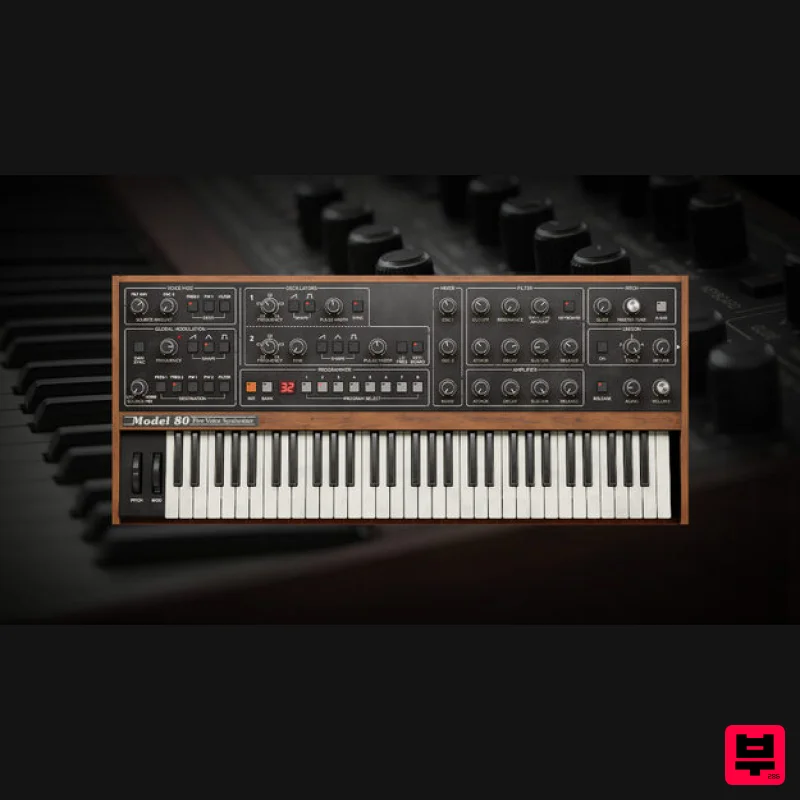 Softube Model 80 Five Voice Synthesizer - Synth