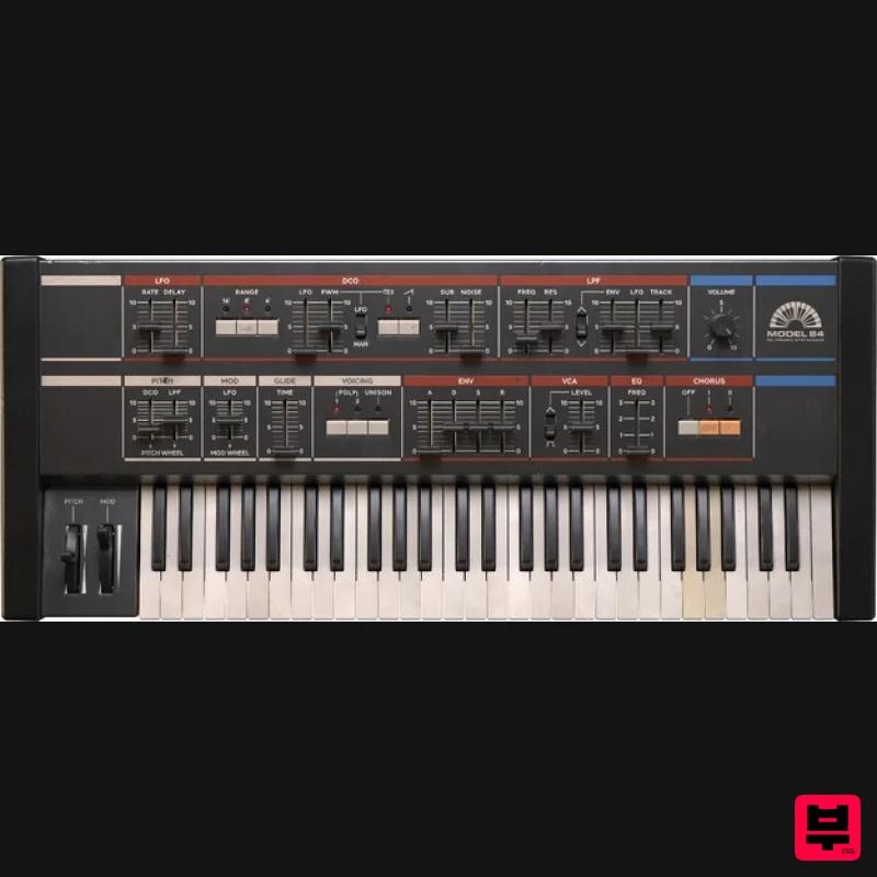 Softube Model 84 Polyphonic Synthesizer - Synth