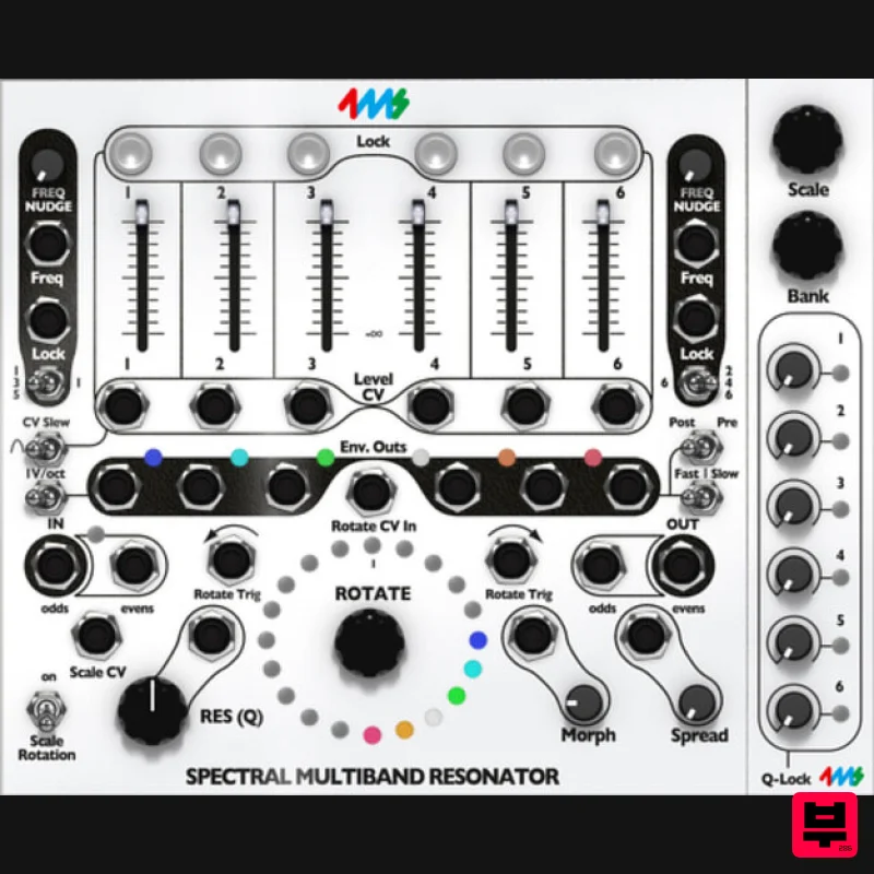 Softube Modular Add-On: 4ms Spectral Multiband Resonator (SMR) - Modulator