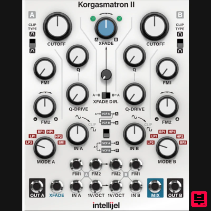 Softube Modular Add-On: Intellijel Korgasmatron II - Filter