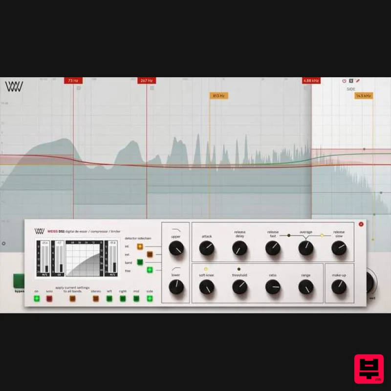 Softube Weiss DS5 Multiband Compressor - Compressor