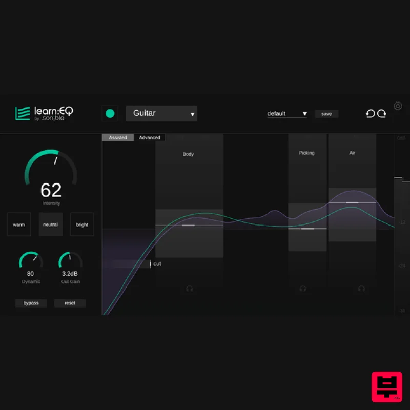 sonible learn:EQ - EQ