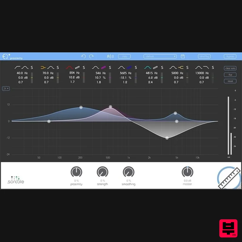 sonible proximity:EQ+ - EQ