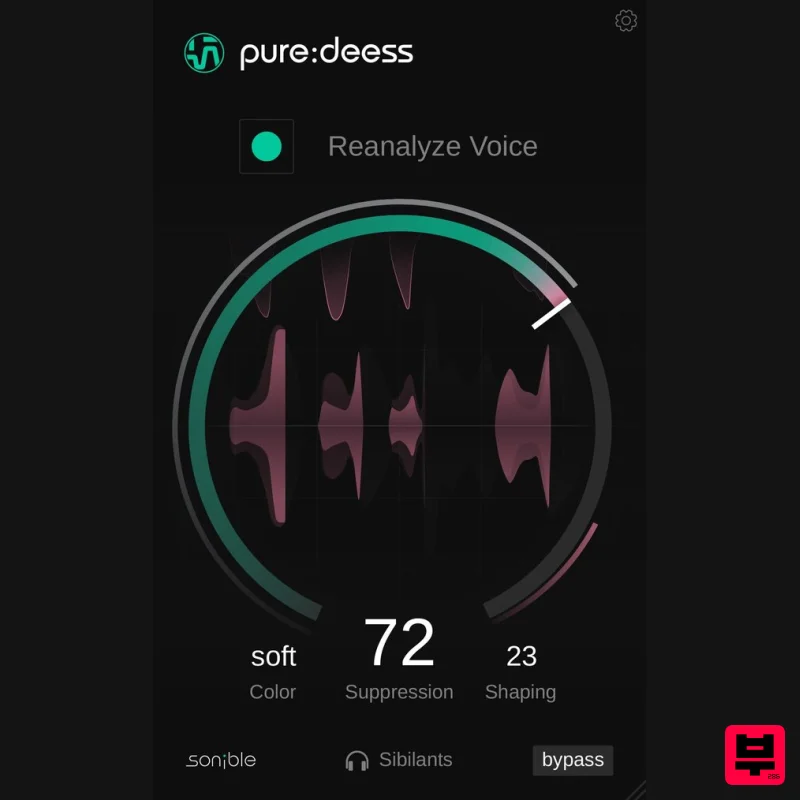 sonible pure:deess - De Esser