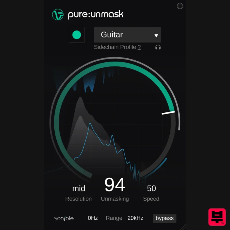 sonible pure:unmask - Dynamics Processor
