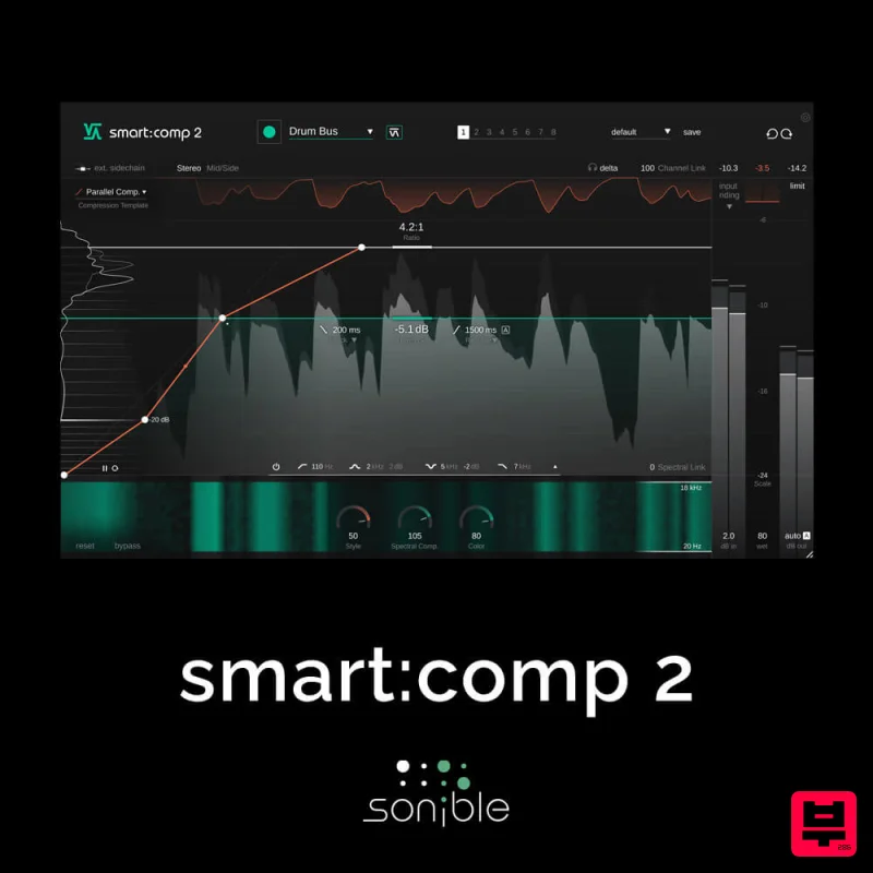 sonible smart:comp 2 - Compressor