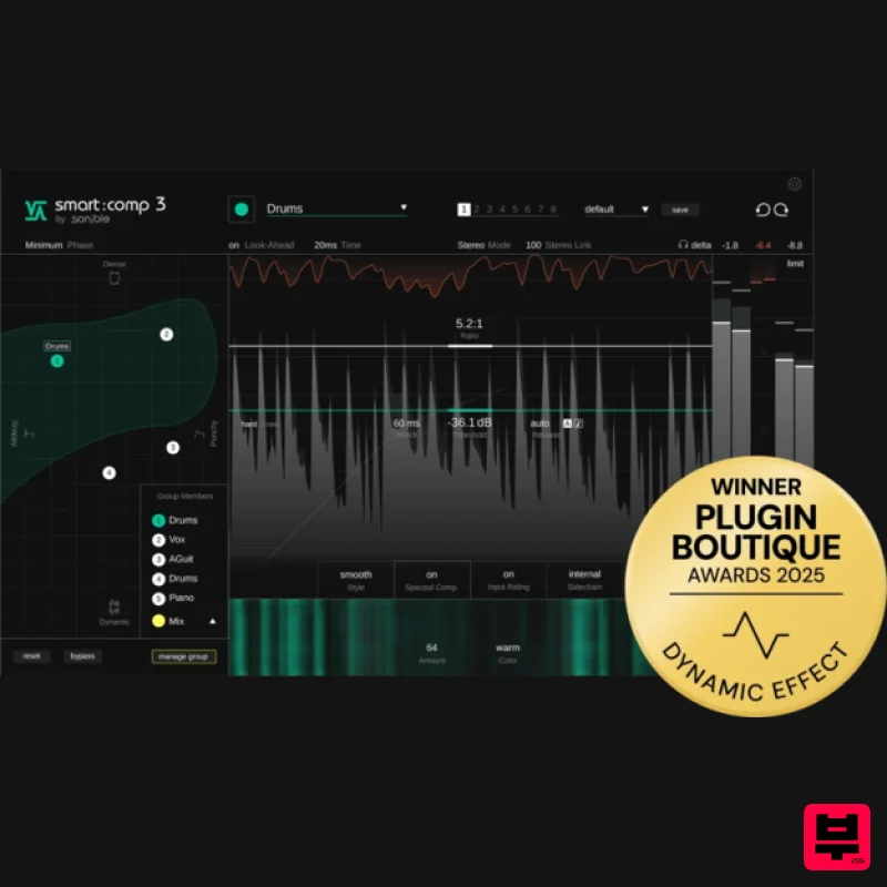 sonible smart:comp 3 - Compressor