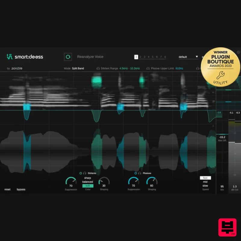 sonible smart:deess - De Esser