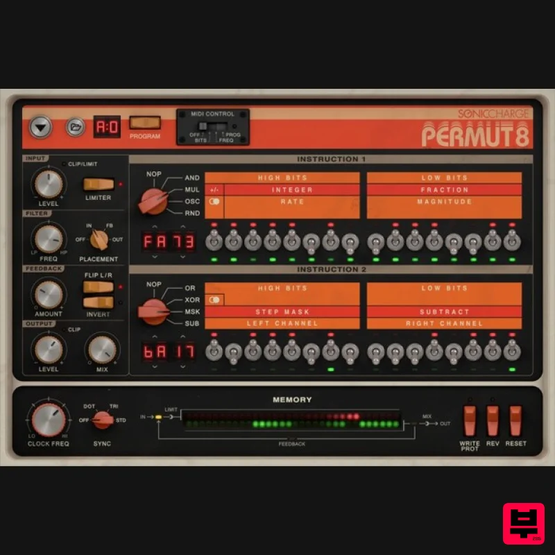 Sonic Charge Permut8 - Delay