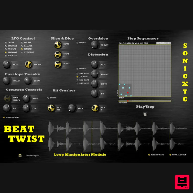 SonicXTC Beat Twist - Sampler