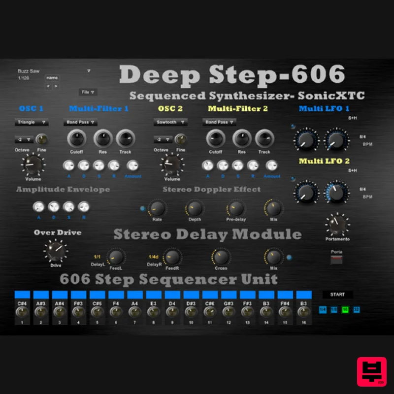 SonicXTC Deep Step-606 - Synth