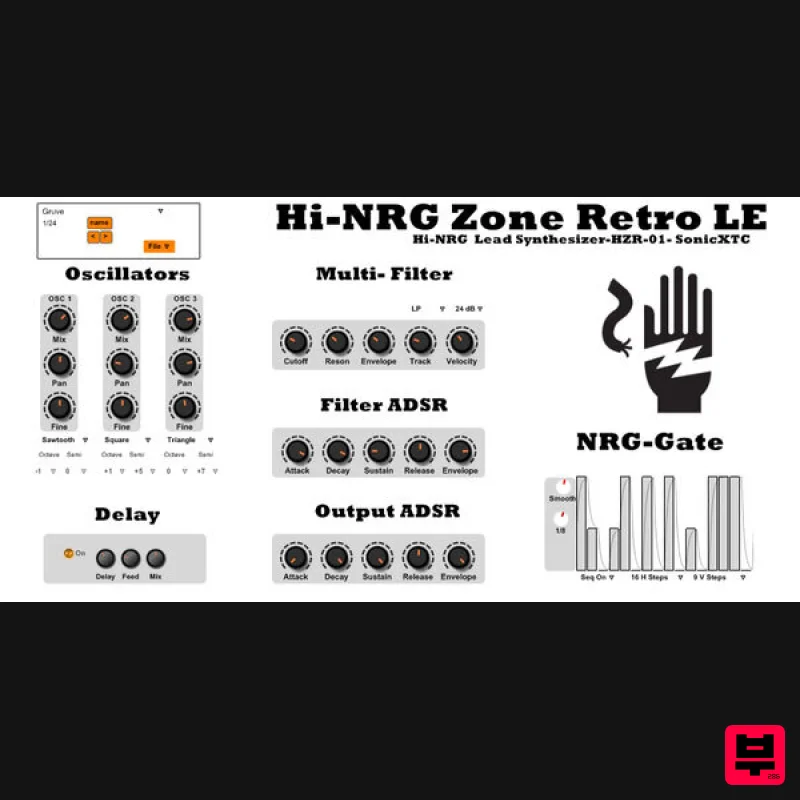 SonicXTC Hi-NRG Zone Retro LE - Synth