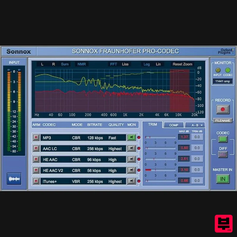 Sonnox Fraunhofer Pro-Codec - Professional Music Instrument Photo