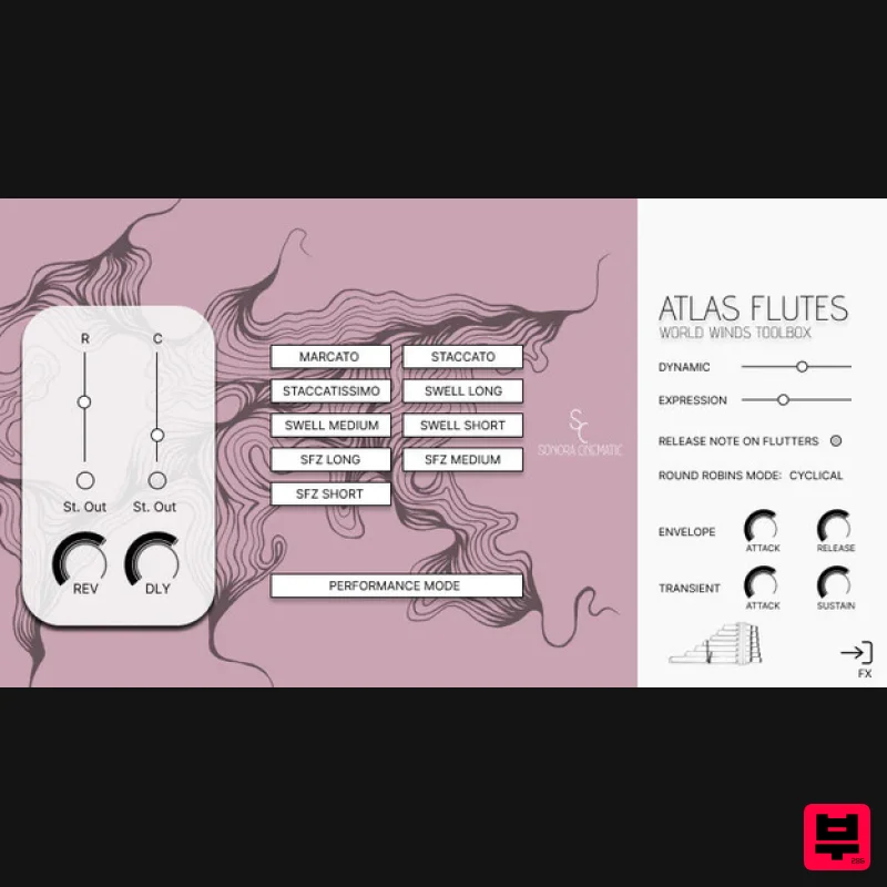 Sonora Cinematic Atlas Flutes - Kontakt Instrument