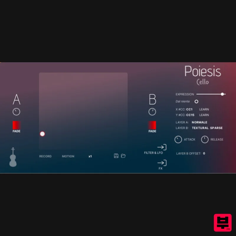 Sonora Cinematic Poiesis Cello - Kontakt Instrument