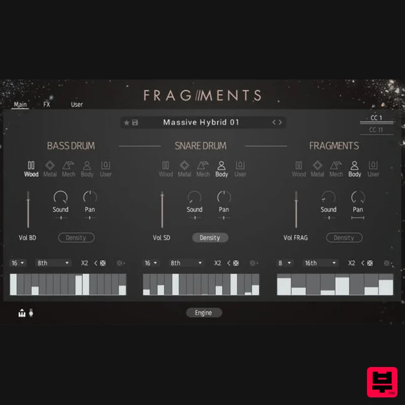 Sonuscore Fragments - Modern Percussion - Kontakt Instrument