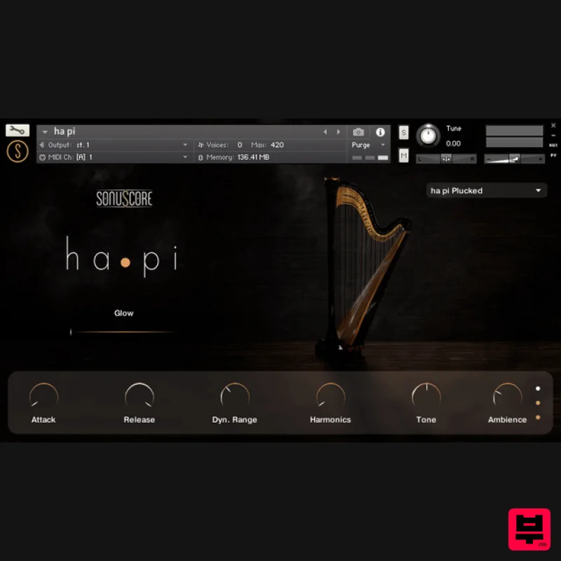 Sonuscore ha•pi - Concert Harp - Kontakt Instrument
