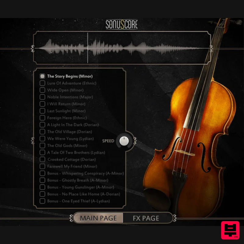 Sonuscore Lyrical Violin Phrases - Kontakt Instrument