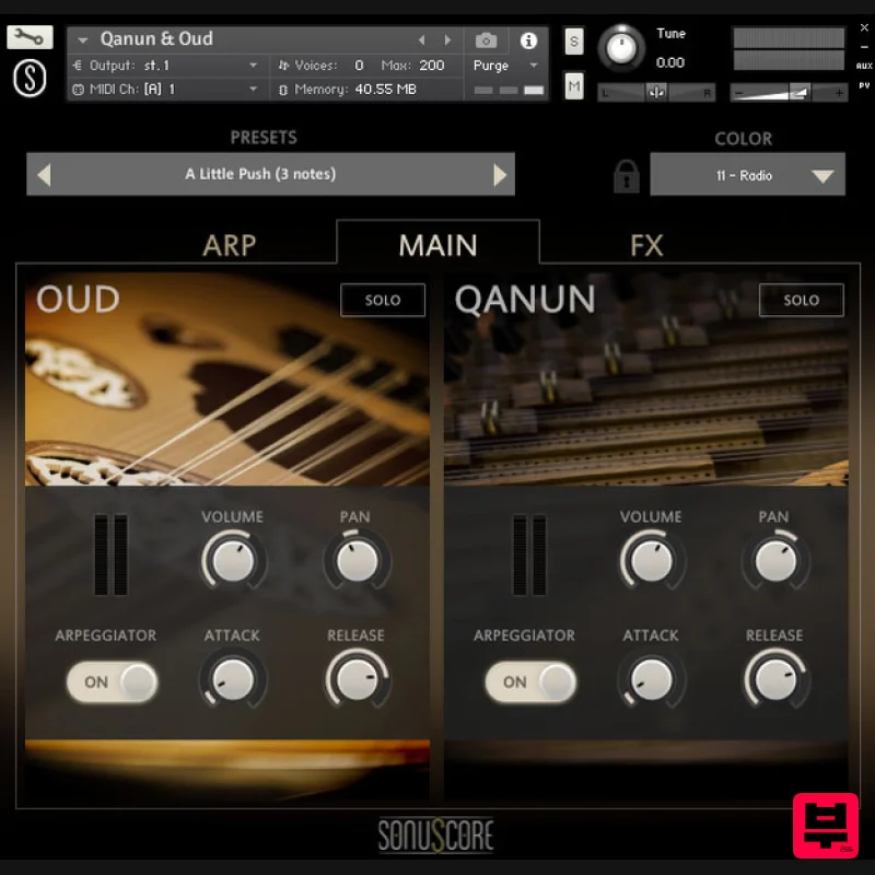 Sonuscore Origins Vol.4: Oud & Quanun - Kontakt Instrument
