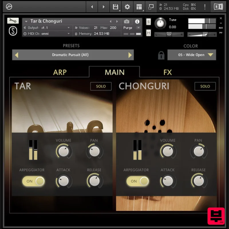 Sonuscore Origins Vol.7: Tar & Chonguri - Kontakt Instrument