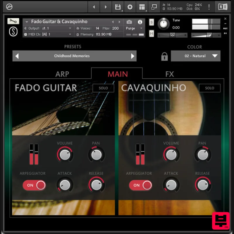 Sonuscore Origins Vol.8: Fado & Cavaquinho - Kontakt Instrument