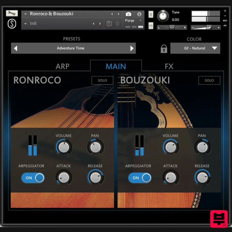 Sonuscore Origins Vol.9: Ronroco & Bouzouki - Kontakt Instrument