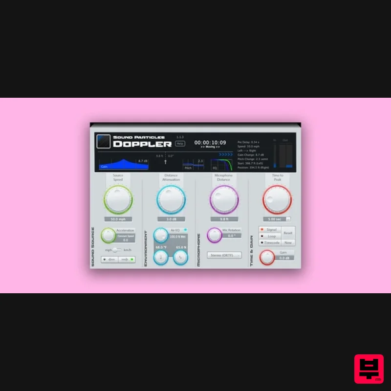 Sound Particles Doppler - Multi Effect