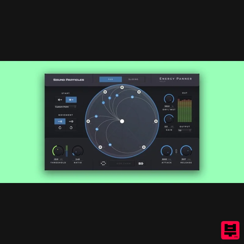 Sound Particles Energy Panner - Stereo Width