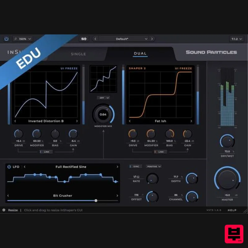 Sound Particles InShaper Educational Version - Multi Effect