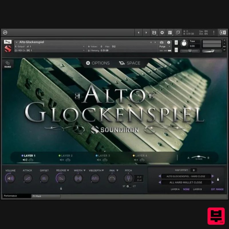 Soundiron Alto Glockenspiel - Kontakt Instrument