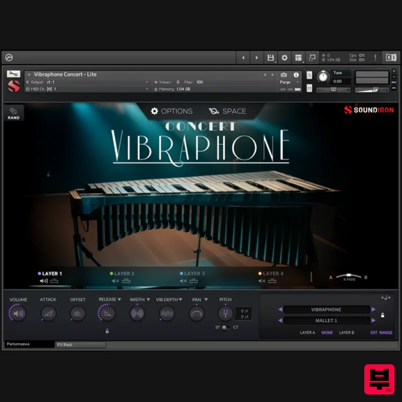 Soundiron Concert Vibraphone - Kontakt Instrument