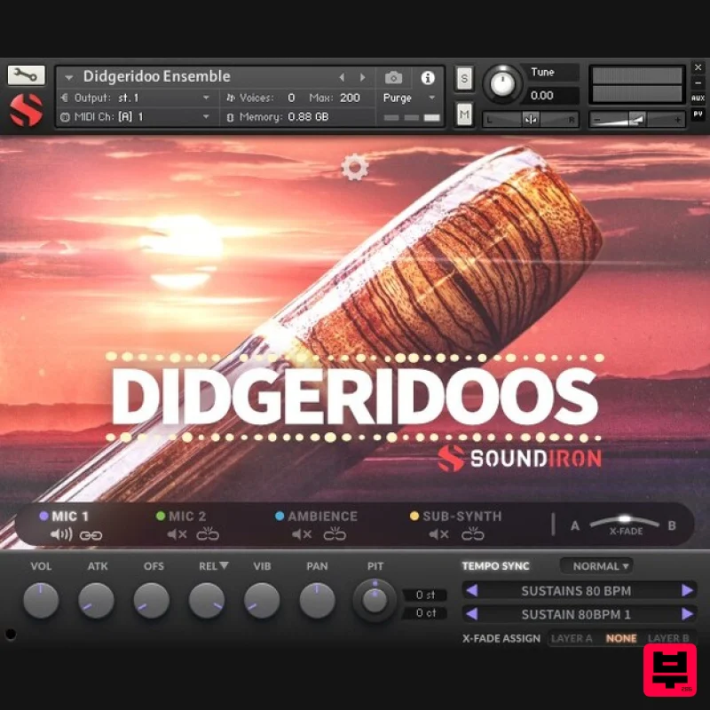 Soundiron Didgeridoos - Kontakt Instrument