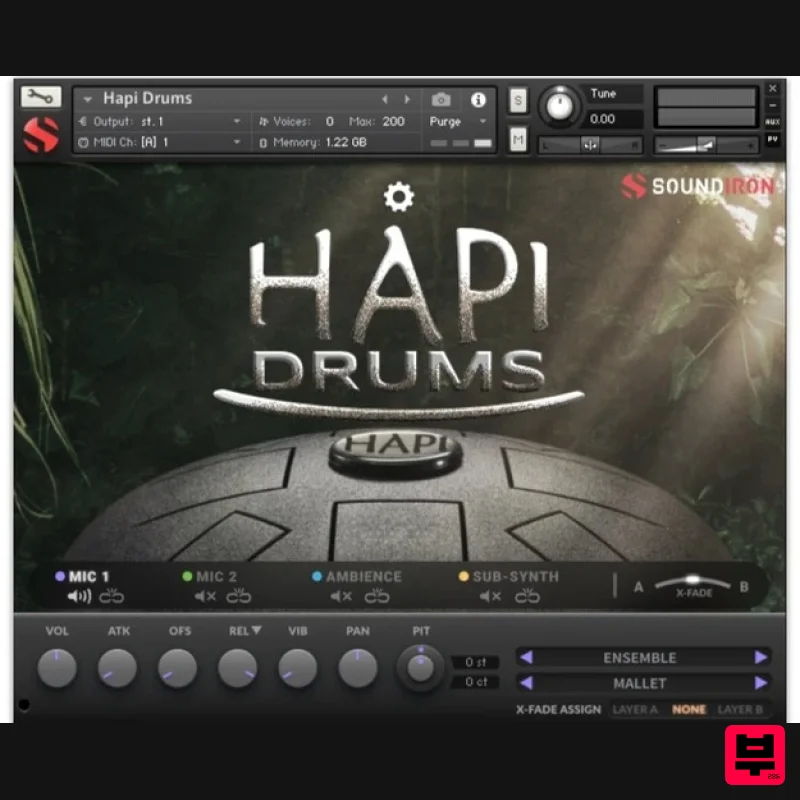 Soundiron Hapi Drums - Kontakt Instrument