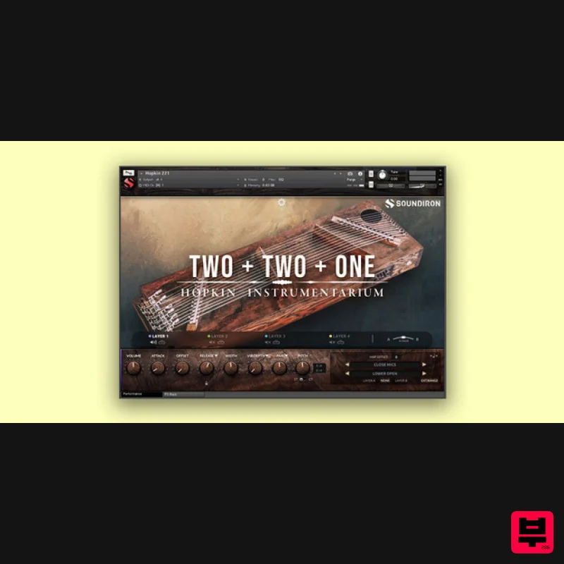 Soundiron Hopkin Instrumentarium: 2+2+1 - Kontakt Instrument