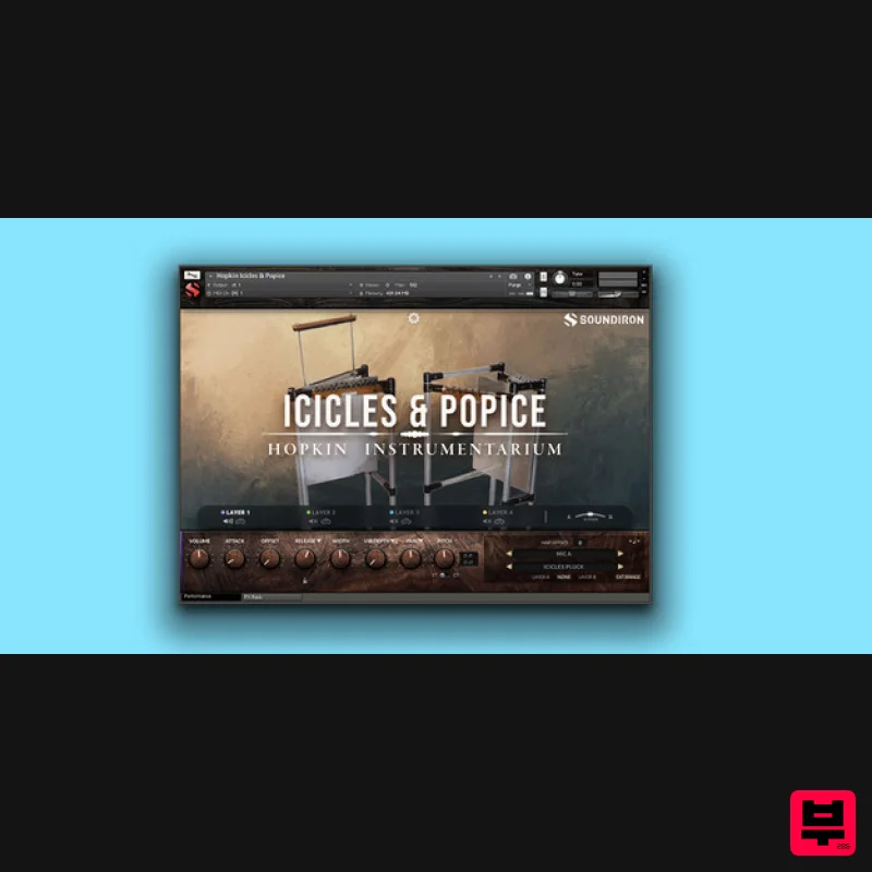 Soundiron Hopkin Instrumentarium: Icicles & Pop Ice - Kontakt Instrument