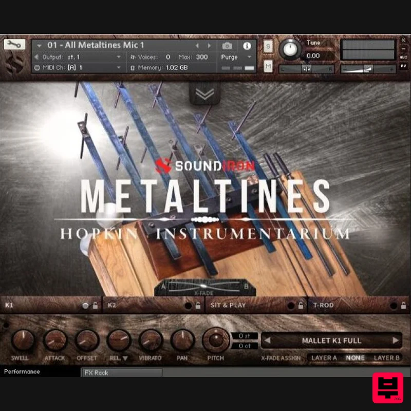 Soundiron Hopkin Instrumentarium: Metaltines - Kontakt Instrument